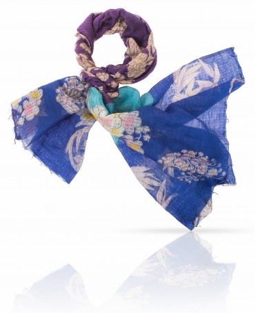 Палантин Женский SW-KAWAI/BLUE